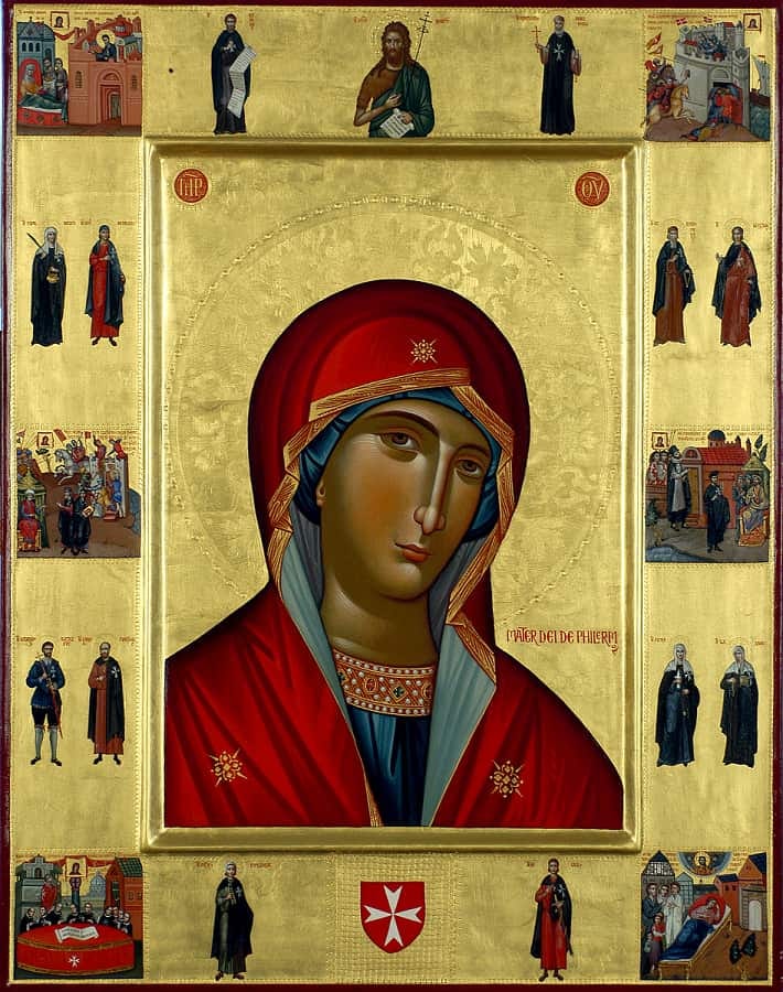 Ikone Muttergottes von Philermos Ikone Muttergottes von Philermos