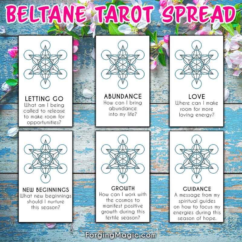 Beltane Tarot Spread Beltane Tarot Spread