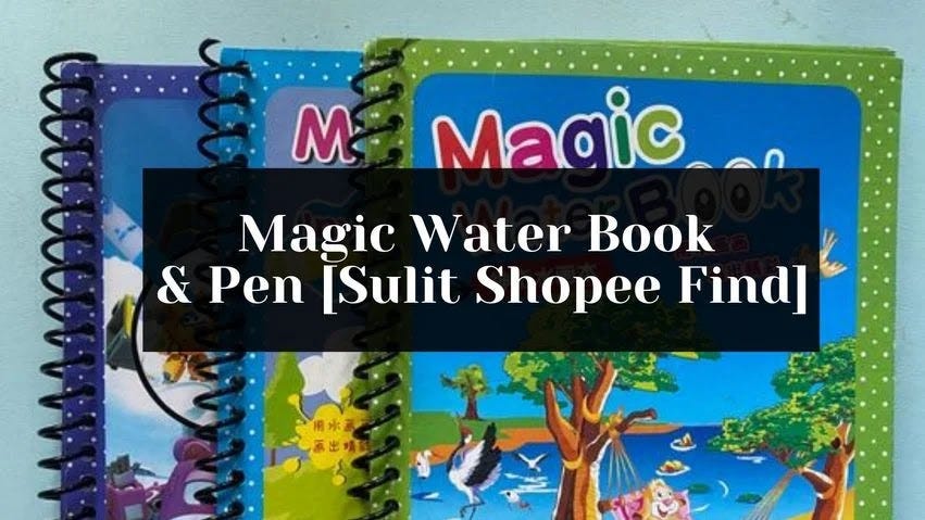 Magic Water Book & Pen review
