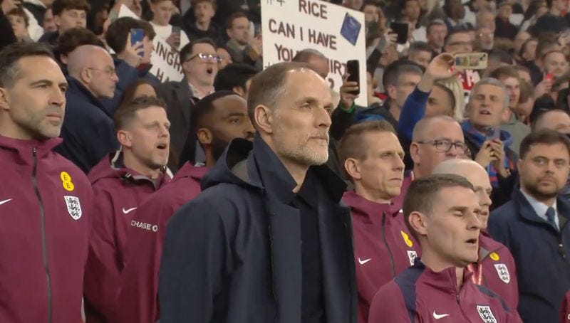 Thomas Tuchel national anthem decision speaks volumes as England face Albania at Wembley Thomas Tuchel national anthem decision speaks volumes as England face Albania at Wembley