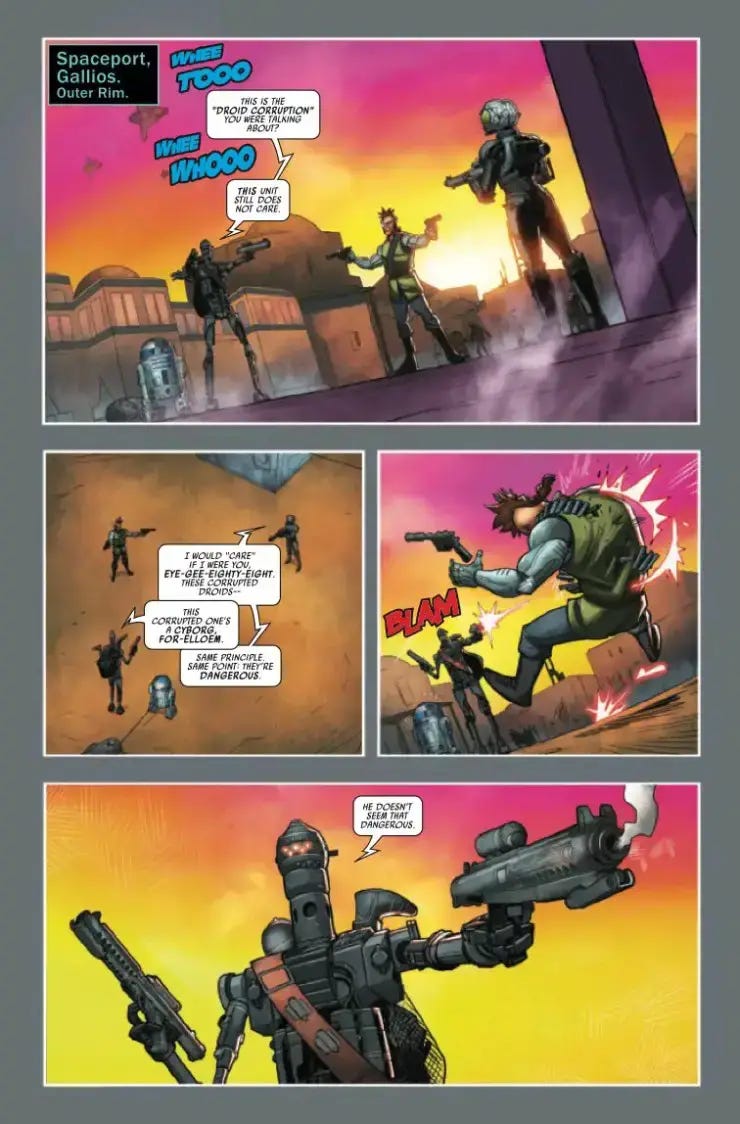 Marvel Preview: Star Wars: Dark Droids - D-Squad #3