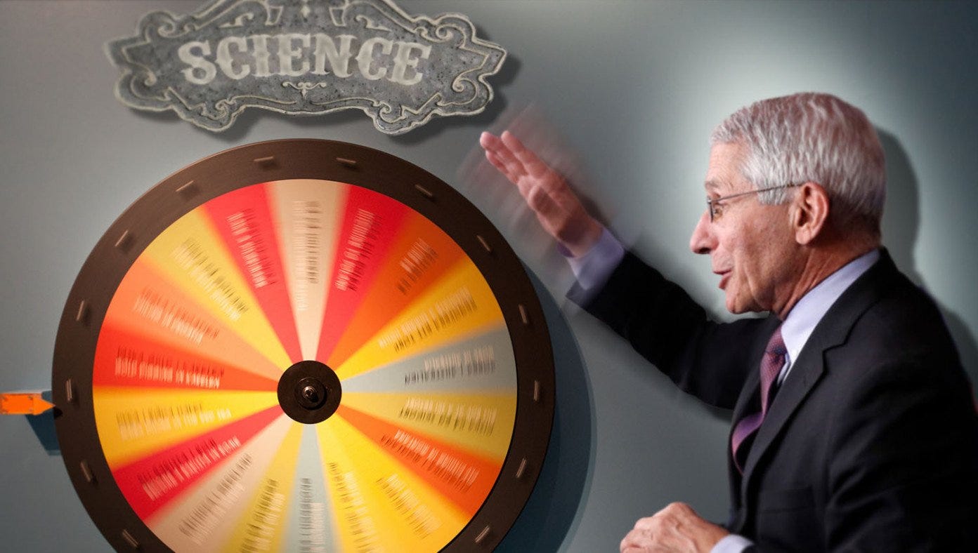 Fauci Spins His Handy 'Wheel Of Science' To See What He ...