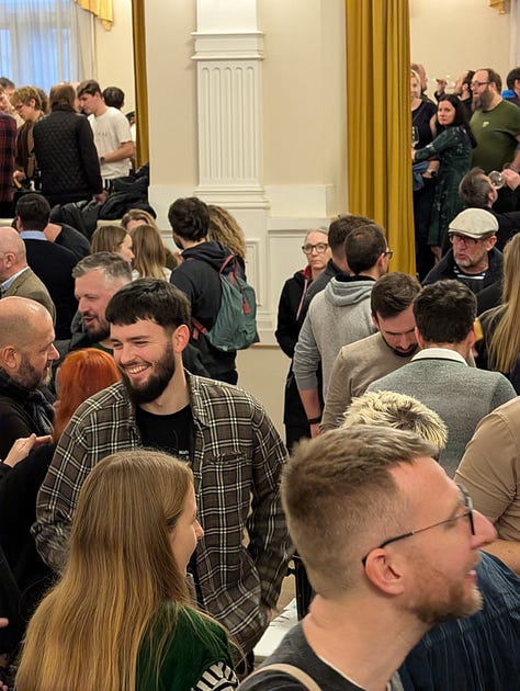 winemakers and tasters at Bottled Alive 2026, Tábor, Czechia