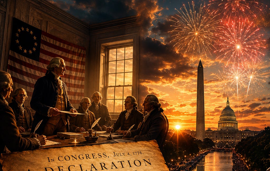 July 4, 1776 - What They Told the World