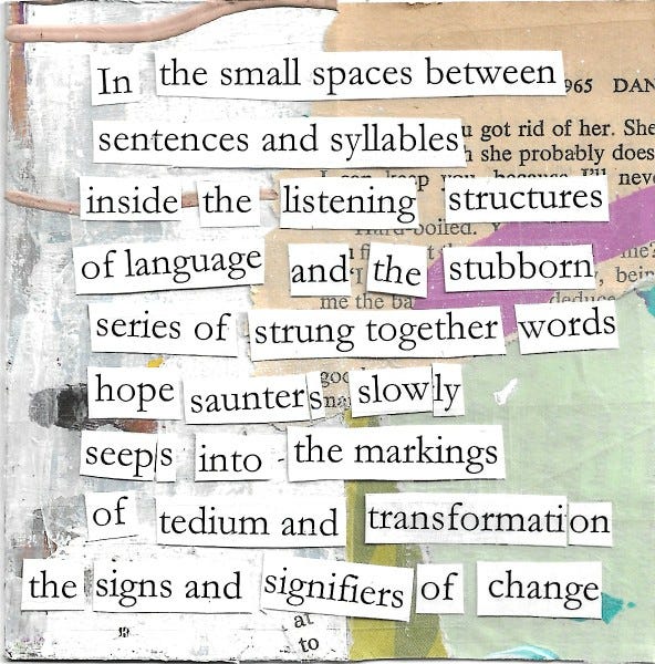 read with the eyes of an artist