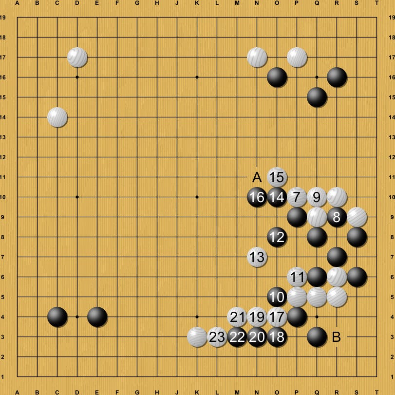 古碁に学ぶ次の一手【本因坊秀策編⑦】 - by okao_igo - okao囲碁戦術