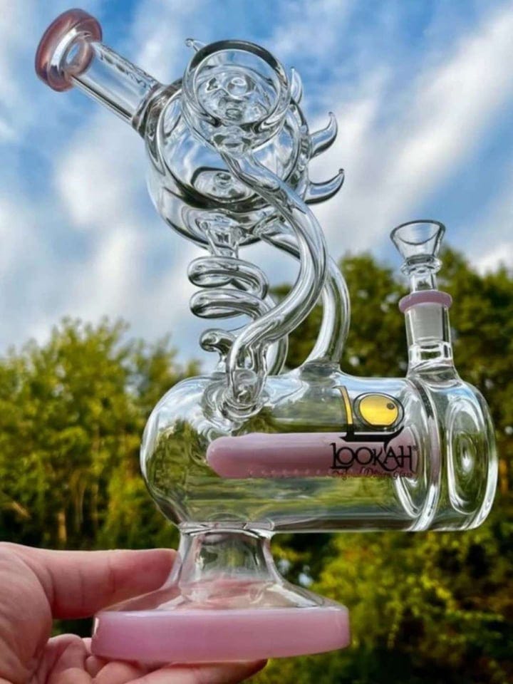 LOOKAH 12” Sunbird Bong Water Pipe & Rig | GlassPass