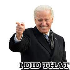 I Did That Joe Biden Meme " Sticker for Sale by Lilycooper23 | Redbubble