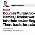 Douglas Murray's Nail in the Coffin