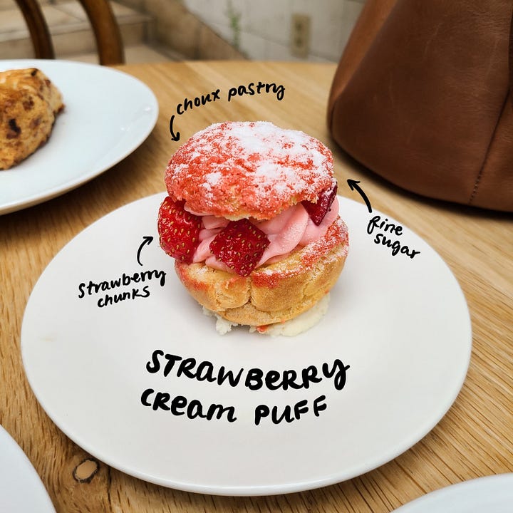 COPAIN STRAWBERRY CREAM PUFF