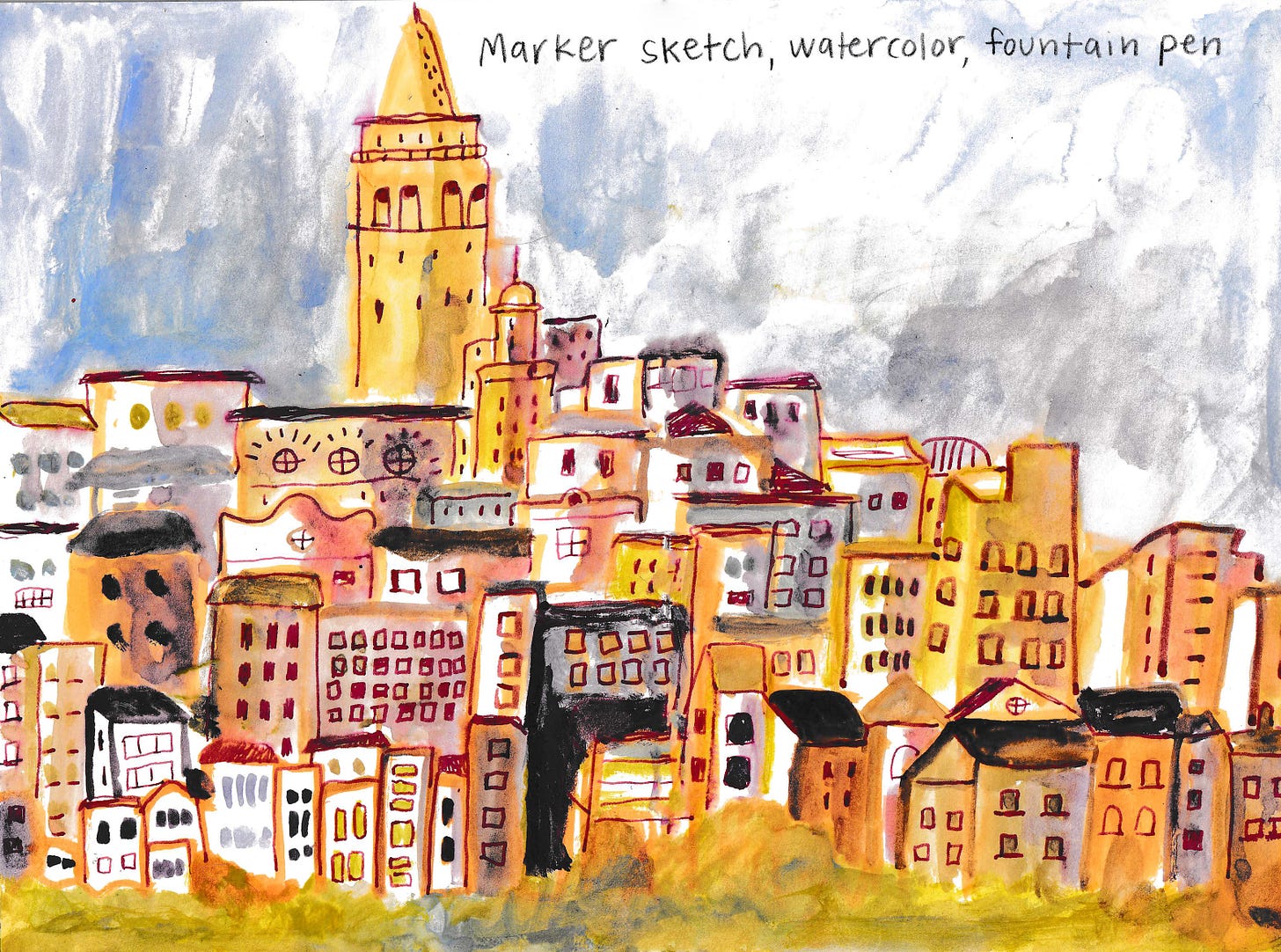 illustration of turkey by Beth Spencer