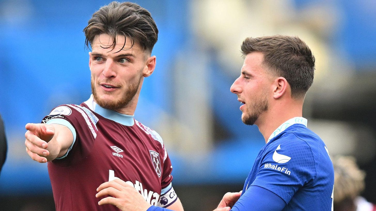 Transfer gossip: Mount out, Rice in at Chelsea; Arsenal join Mac Allister  race