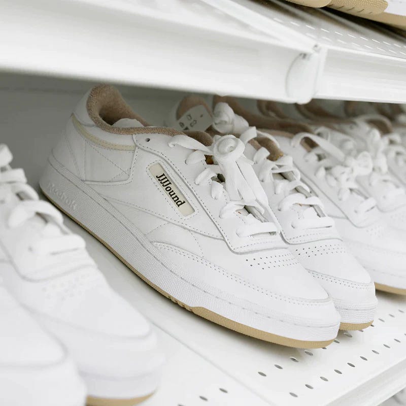 A brief history of the jjjjound x Reebok Club C