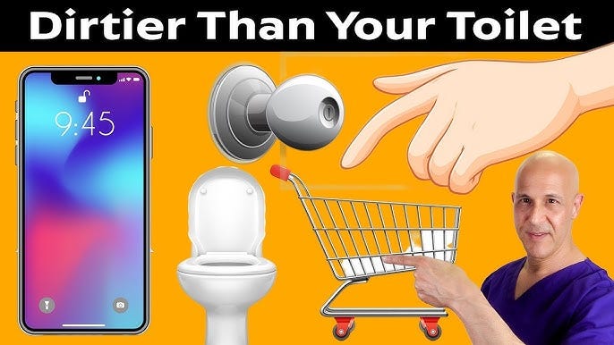 Things You’ve Been Touching That’s Dirtier Than Your Toilet...You Don't  Even Know It! Dr. Mandell
