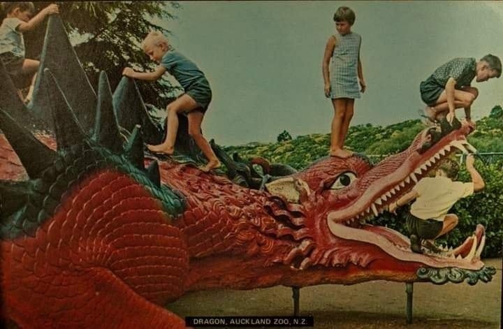 May be an image of 4 people and crocodile