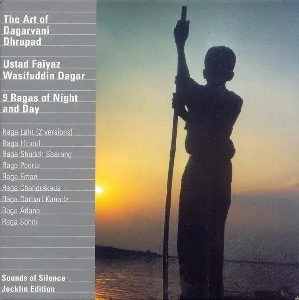 Cover art for The Art of Dagarvani Dhrupad: 9 Ragas of Night and Day by Faiyaz Wasifuddin Dagar