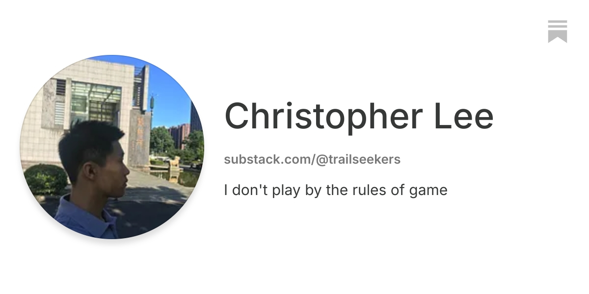 Christopher Lee | Substack