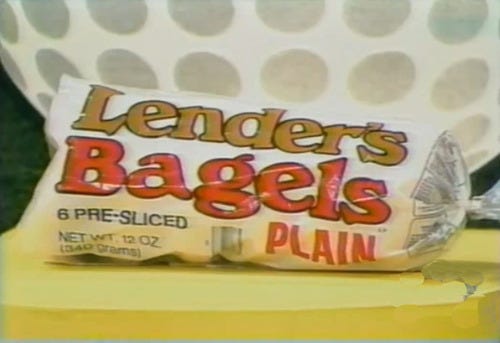 Lender's Bagels. Back when an exotic delicacy like a bagel could only be  found in the freezer section. : r/nostalgia