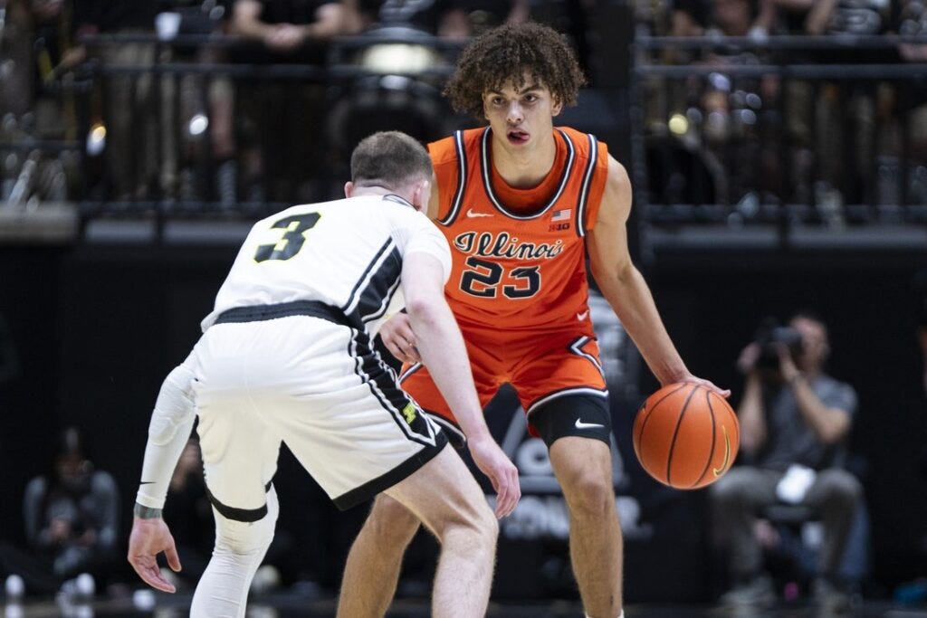 Keaton Wagler, No. 9 Illinois eye 'elite' effort vs. Washington - Field Level Media - Professional sports content solutions | FLM Keaton Wagler, No. 9 Illinois eye 'elite' effort vs. Washington - Field Level Media - Professional sports content solutions | FLM