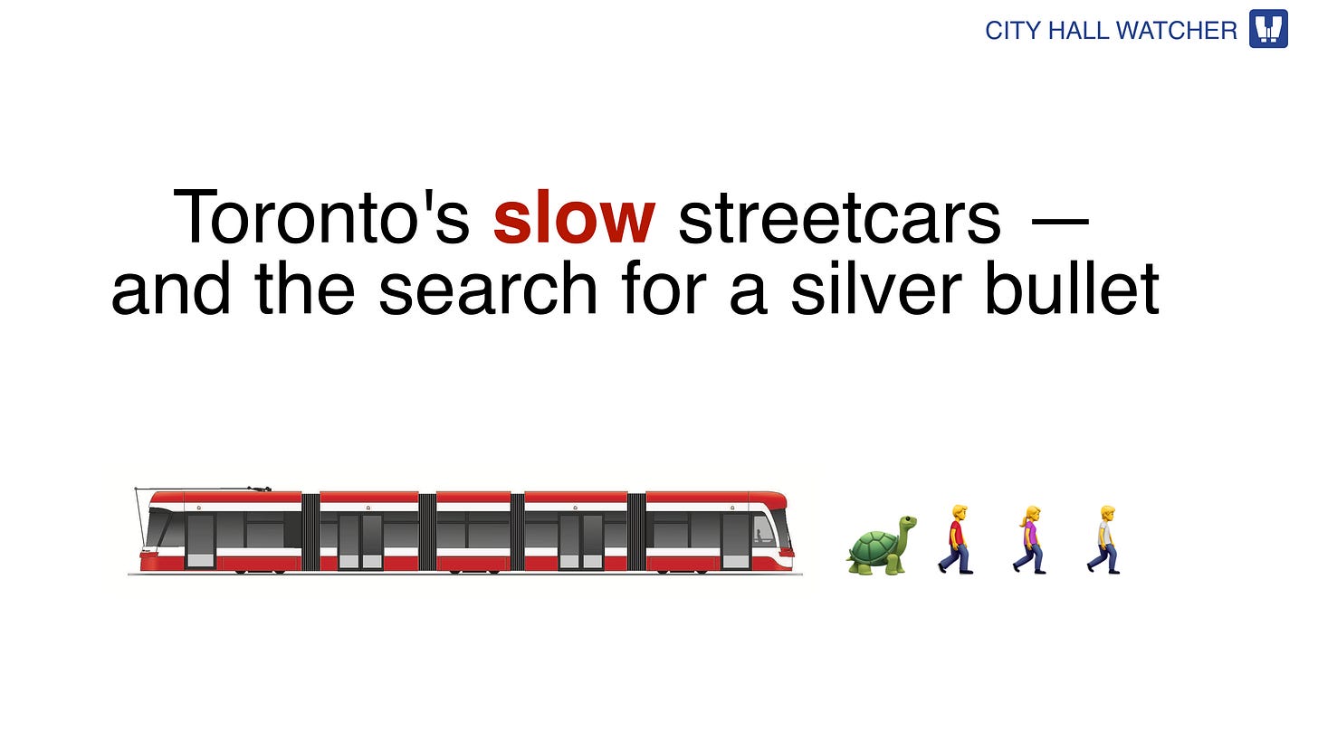 Header image with a drawing of a streetcar lagging behind several walking people and a turtle Header image with a drawing of a streetcar lagging behind several walking people and a turtle