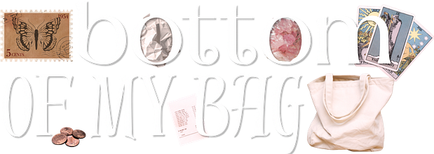 bottom of my bag