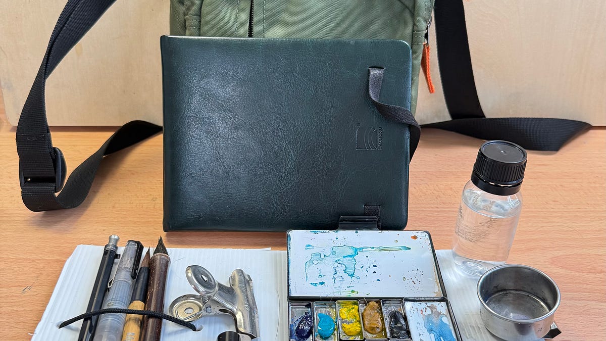 Travel Sketching Supplies
