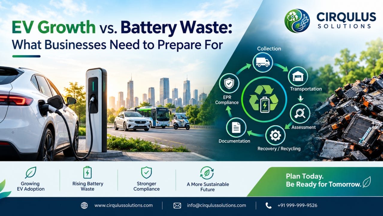 EV Growth vs. Battery Waste: What Businesses Need to Prepare For