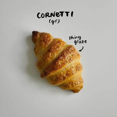gluten free cornetti