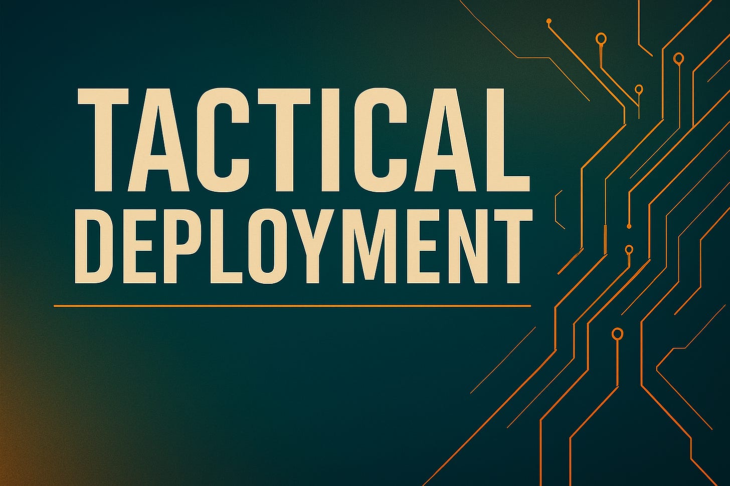 Tactical Deployment banner