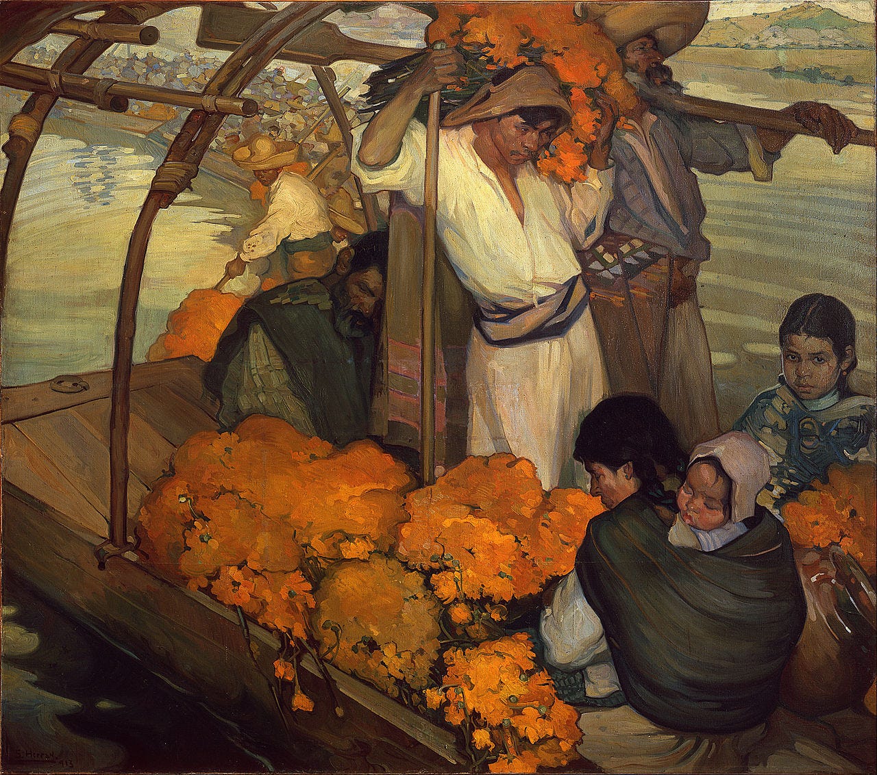 Saturnino Herran, The Offering, 1913 Saturnino Herran, The Offering, 1913