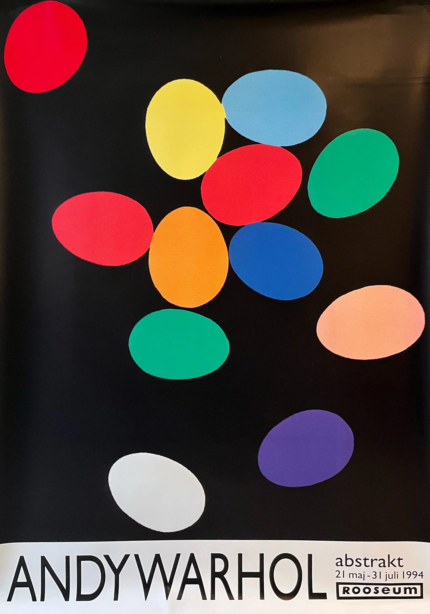 Andy Warhol "Abstrakt (Eggs)" 