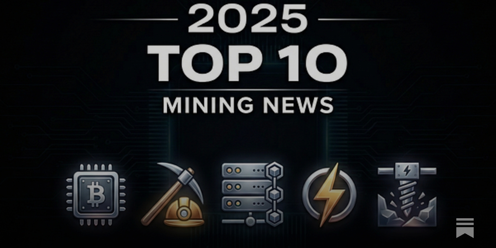 Top 10 Mining News of 2025: Miners Pivot to AI, Bitcoin Hashrate Breaks 1  ZH/s, Trump Family and Tether Enter the Sector, and Sovereign Mining  Emerges, etc