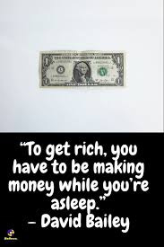 money while sleeping
