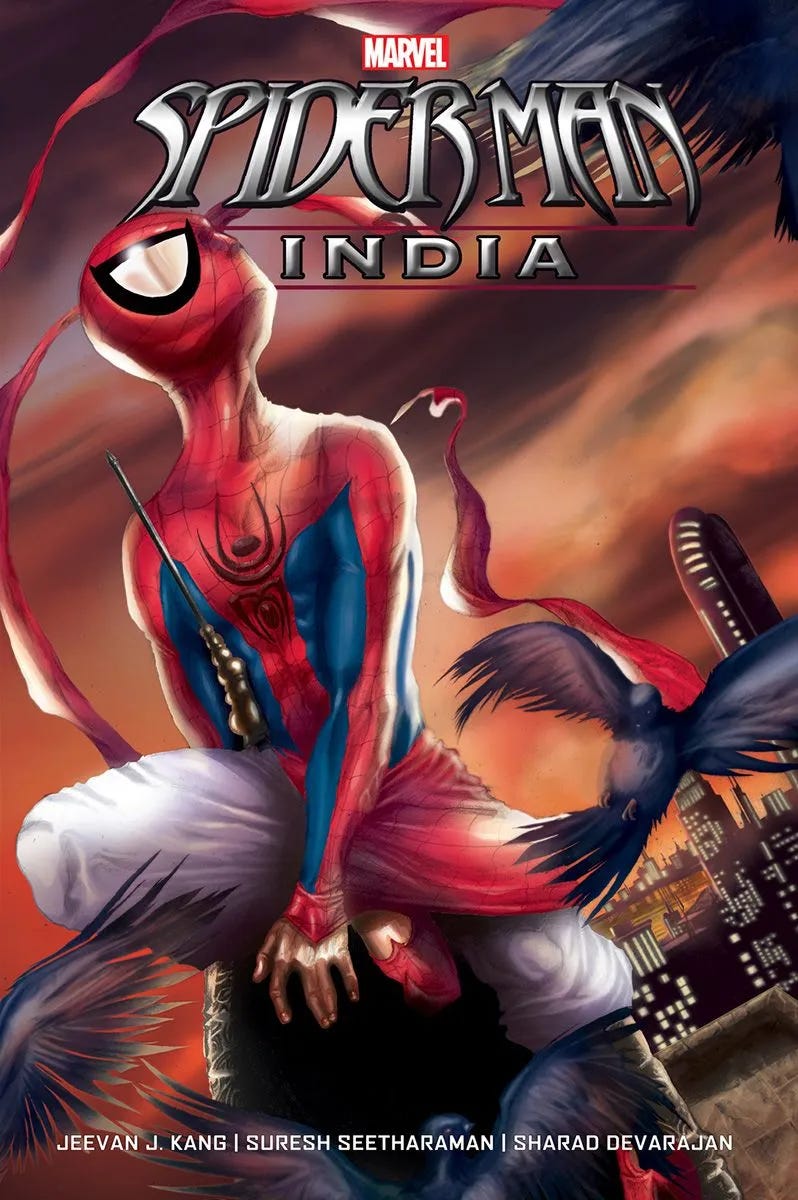 Spiderman: India ⋆ tajmahalcomics Spiderman: India ⋆ tajmahalcomics
