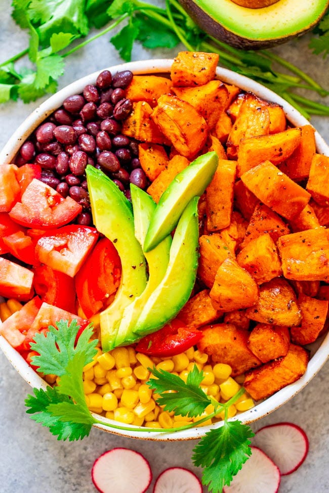 Mexican Sweet Potato Bowl. Mexican Sweet Potato Bowl.