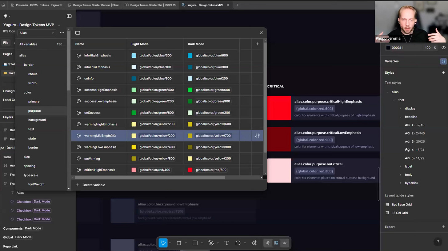 Figma Variables hands-on with Philipp Jeroma