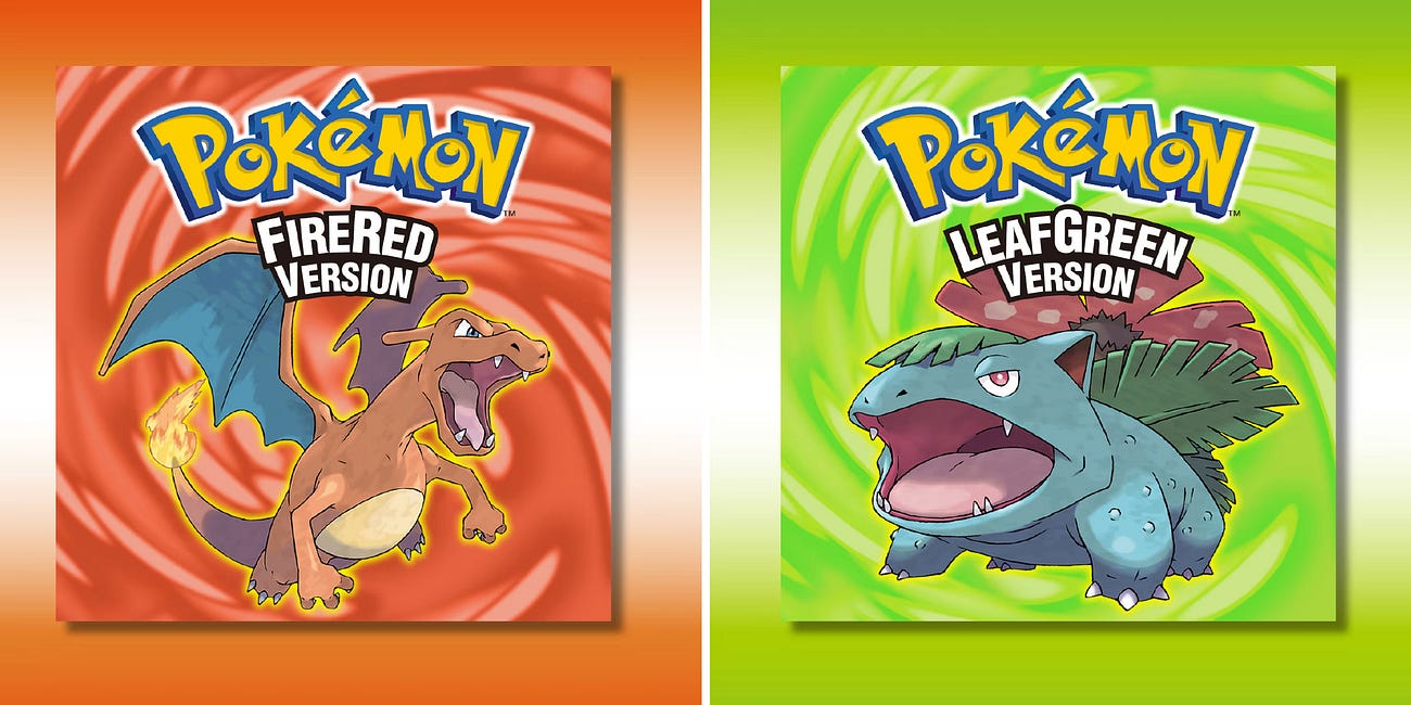 'Pokémon FireRed' And 'Pokémon LeafGreen' To Arrive On Nintendo Switch Later This Month