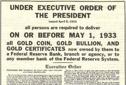 Learn the Facts About Gold Confiscation | U.S. Gold Bureau