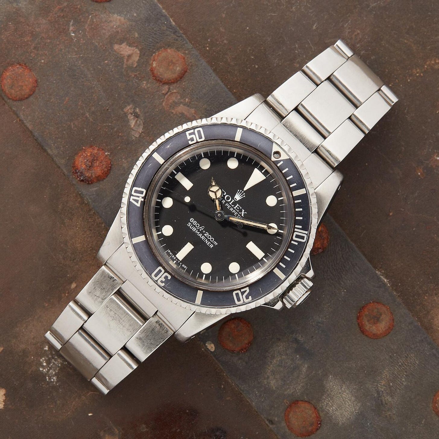 Matte dial reference 5513 “Maxi” Mark I (1978) | Available at Saga Trading Co. Matte dial reference 5513 “Maxi” Mark I (1978) | Available at Saga Trading Co.