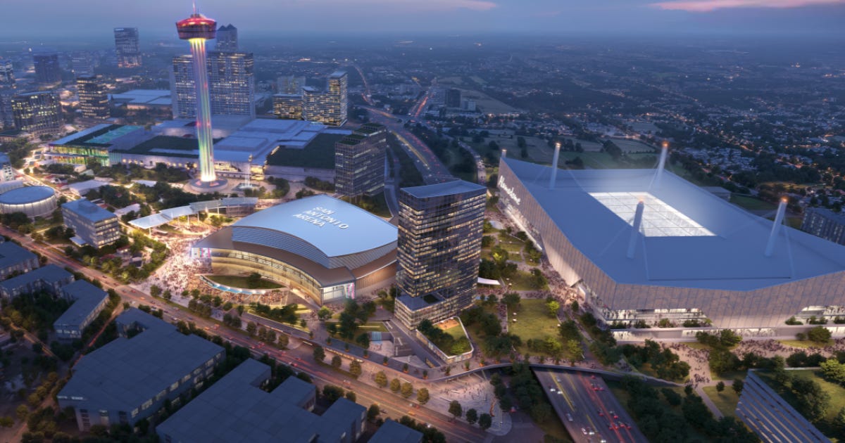 San Antonio’s mock sports district