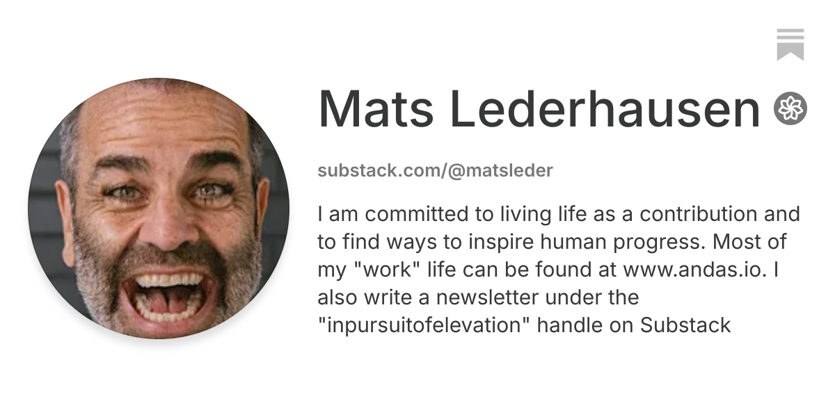 Mats Lederhausen | Substack