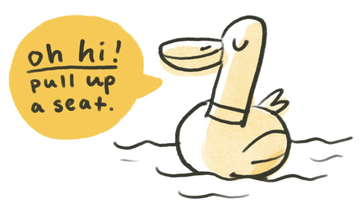 intro illustration for a post on querying by Kayla Stark