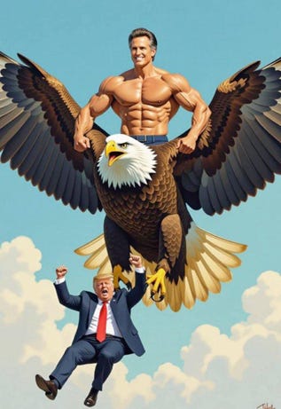 A person riding a bald eagle

AI-generated content may be incorrect.