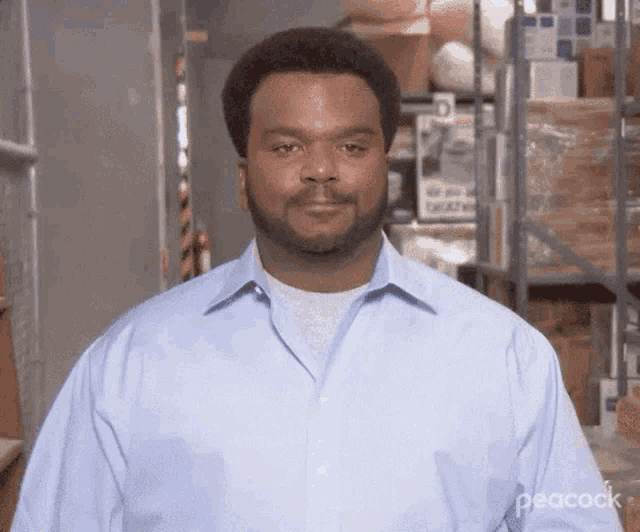 Craig Robinson: Yay (without much enthusiasm)