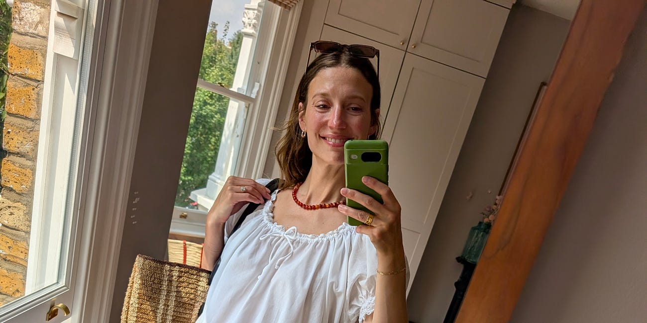 How to wear your white nightie outside