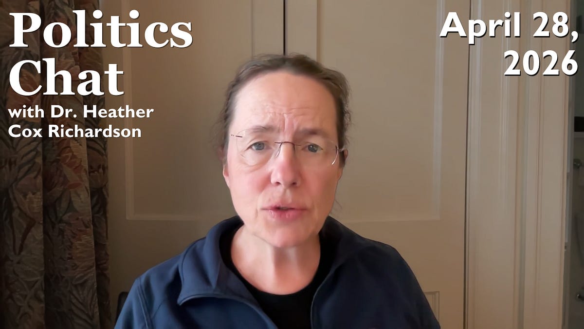 Politics Chat, April 28, 2026