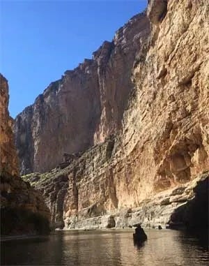 Santa Elana Canyon in Big Bend National Park (National Parks Service photo). Santa Elana Canyon in Big Bend National Park (National Parks Service photo).