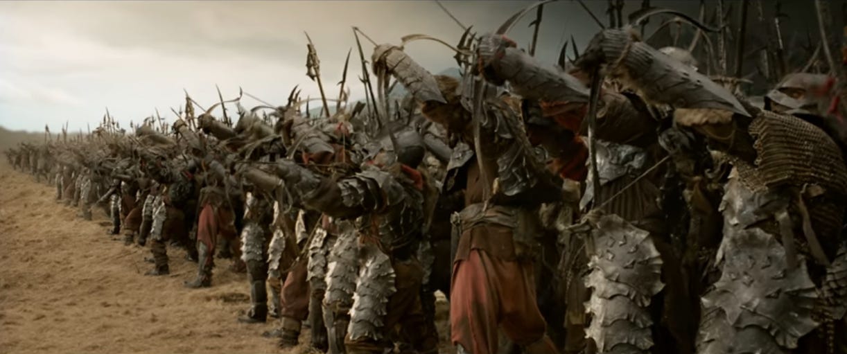 Orcs Attacking Rohan The Charge of the Rohirrim is the Most Epic Scene Ever Filmed