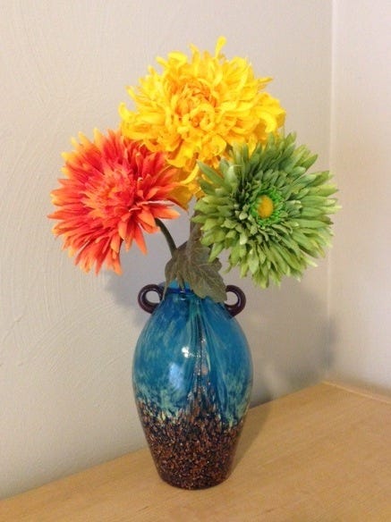 There are three flowers in a vase . . . | Jersey Devil Press