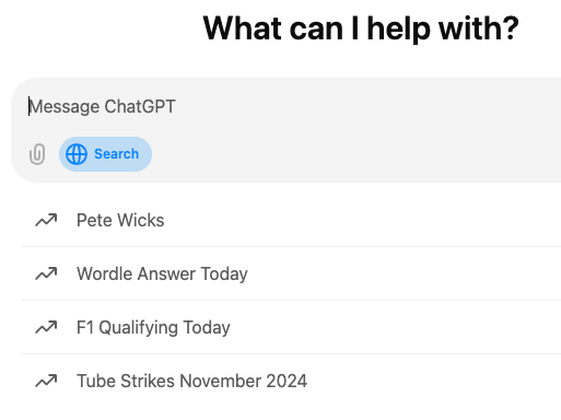 OpenAI Launches ChatGPT Search